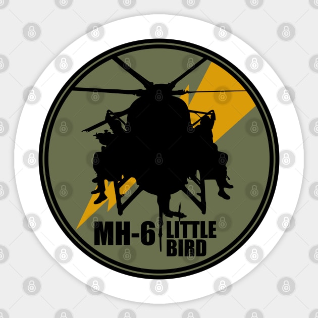 MH-6 Little Bird Sticker by TCP
